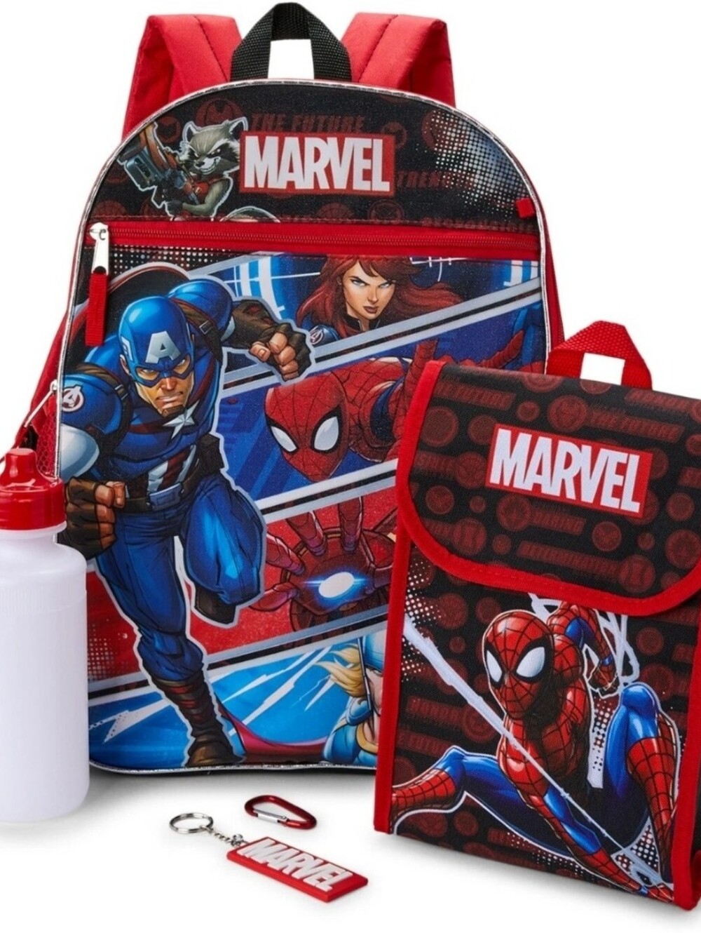 Marvel*  5 Piece Backpack Set! Brand New